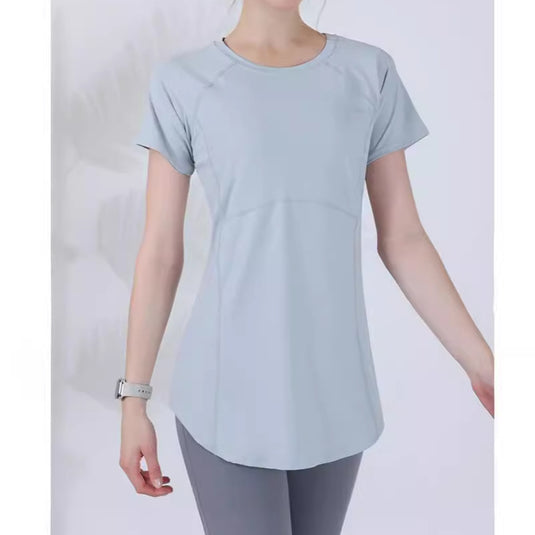 Womens Slim Fit Yoga Running T-Shirt