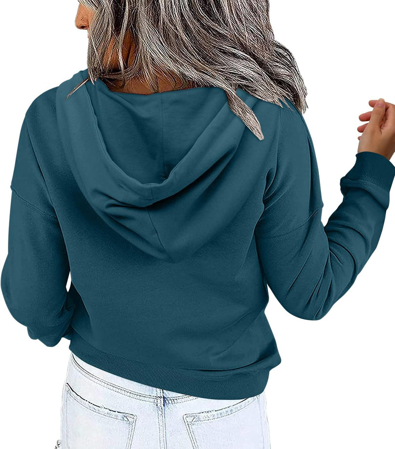 Load image into Gallery viewer, Womens Hoodies Sweatshirts with Kangaroo Pockets
