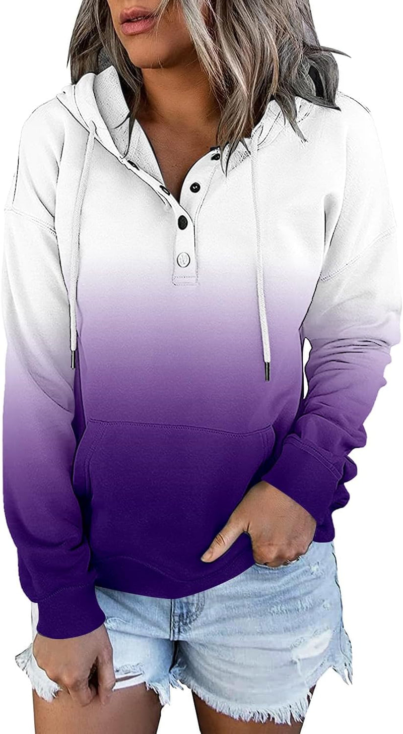 Load image into Gallery viewer, Womens Hoodies Sweatshirts with Kangaroo Pockets
