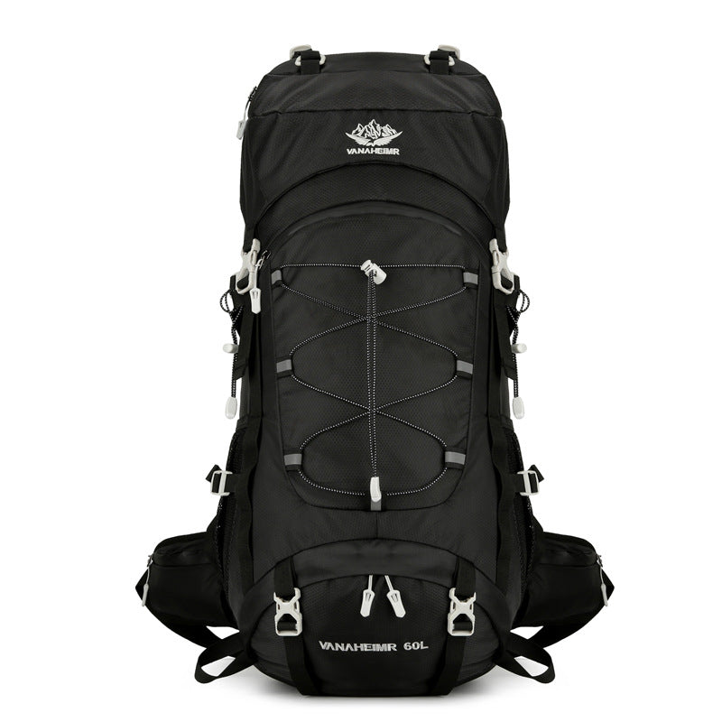 Load image into Gallery viewer, 60L Nylon Camping Backpack
