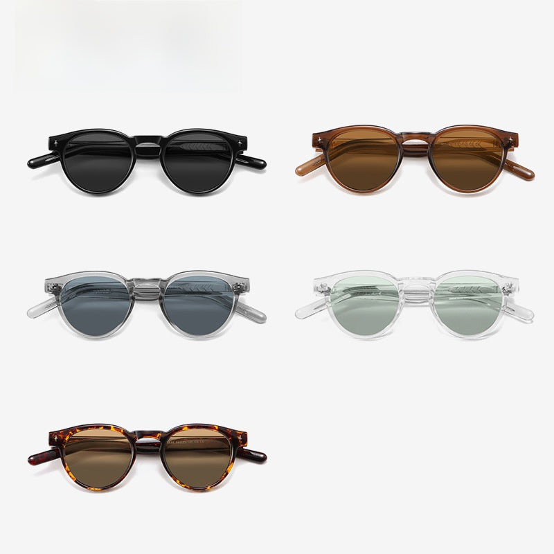 Load image into Gallery viewer, Retro Round Polarized Sunglasses
