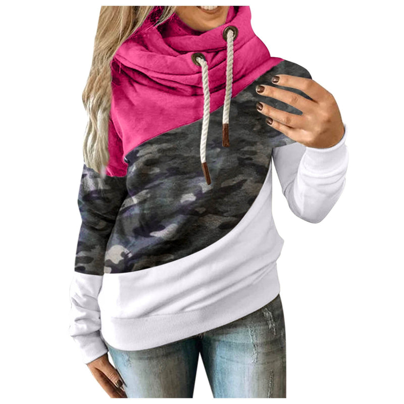 Load image into Gallery viewer, Hoodies Women Camouflage hoodie Sweatshirt
