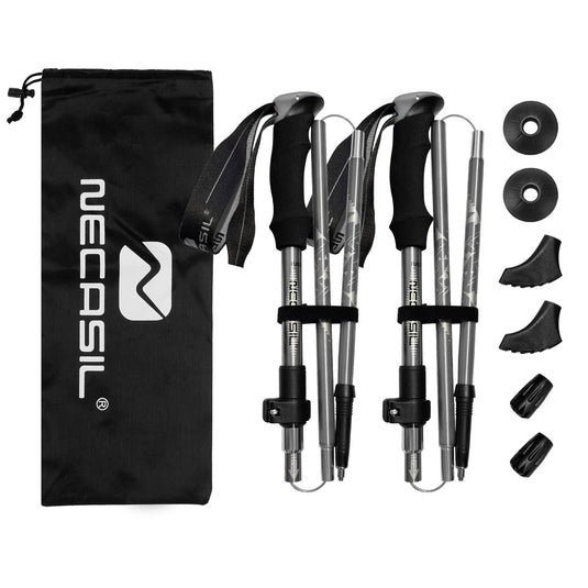 Outdoor hiking aluminum alloy trekking pole