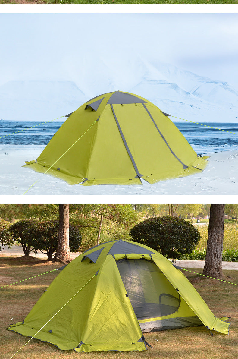 Load image into Gallery viewer, Desert Fox Outdoor Tent Camping Double Love Aluminum Tent
