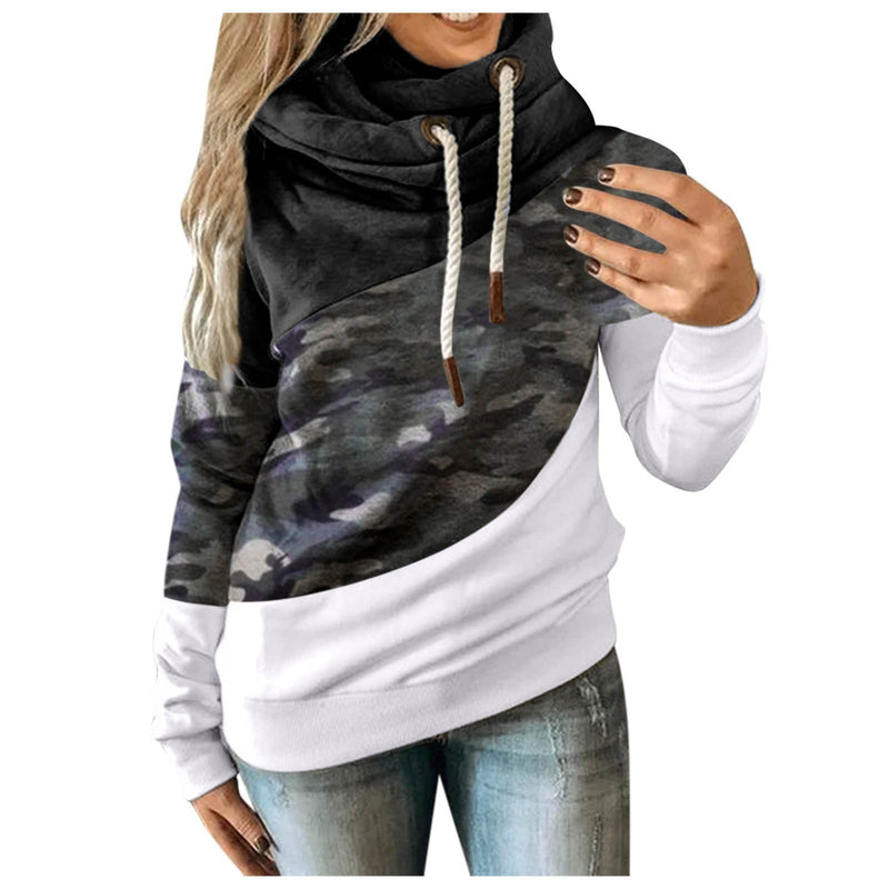 Load image into Gallery viewer, Hoodies Women Camouflage hoodie Sweatshirt
