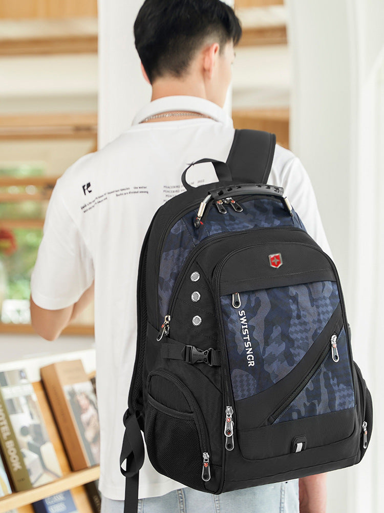 Load image into Gallery viewer, Nylon Travel Backpack

