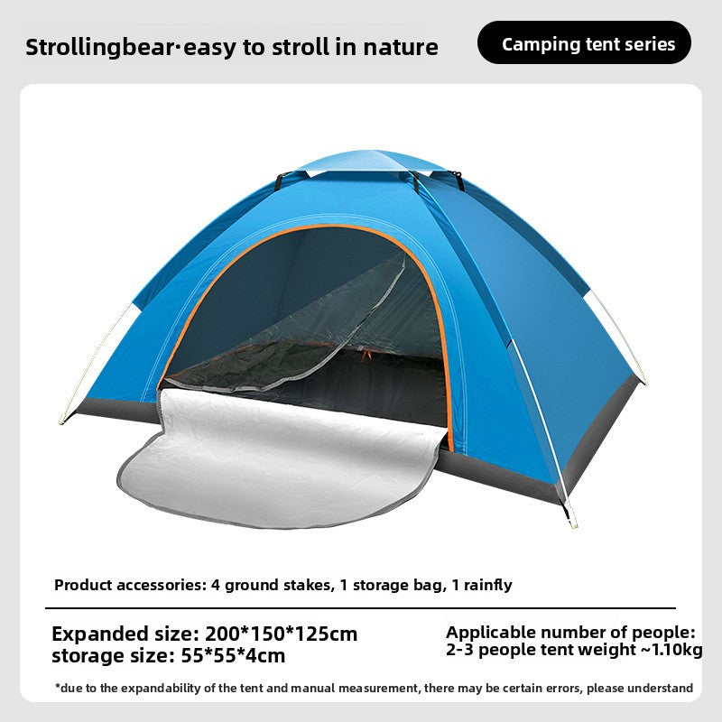 Load image into Gallery viewer, Automatic Pop Up Camping Tent with Sun Protection
