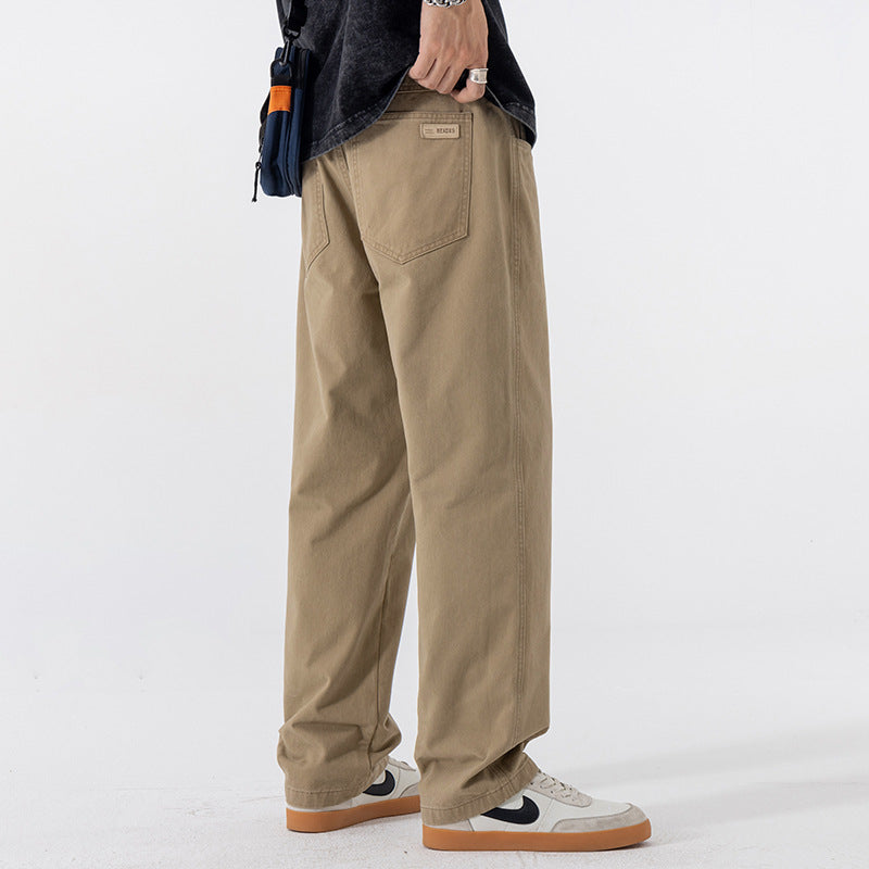 Load image into Gallery viewer, Men's Straight-Leg Casual Cotton Pants
