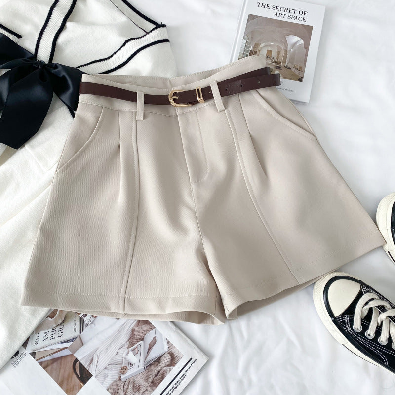 Load image into Gallery viewer, Womens High Waist Wide Leg Shorts
