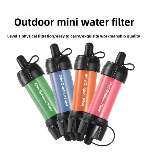 Portable Outdoor Water Filter Purifier Straw
