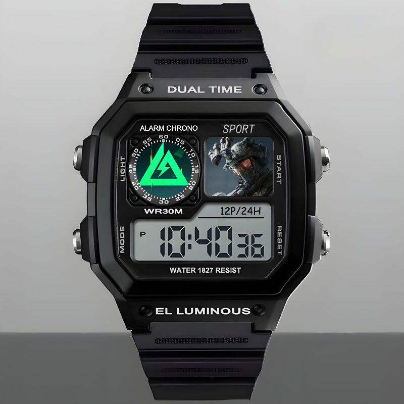Load image into Gallery viewer, Digital Sports Watch with Alarm Calendar
