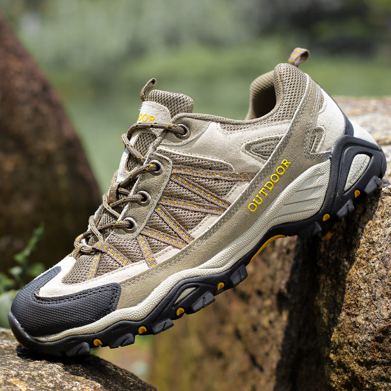 Load image into Gallery viewer, Genuine Leather Outdoor Hiking Shoes
