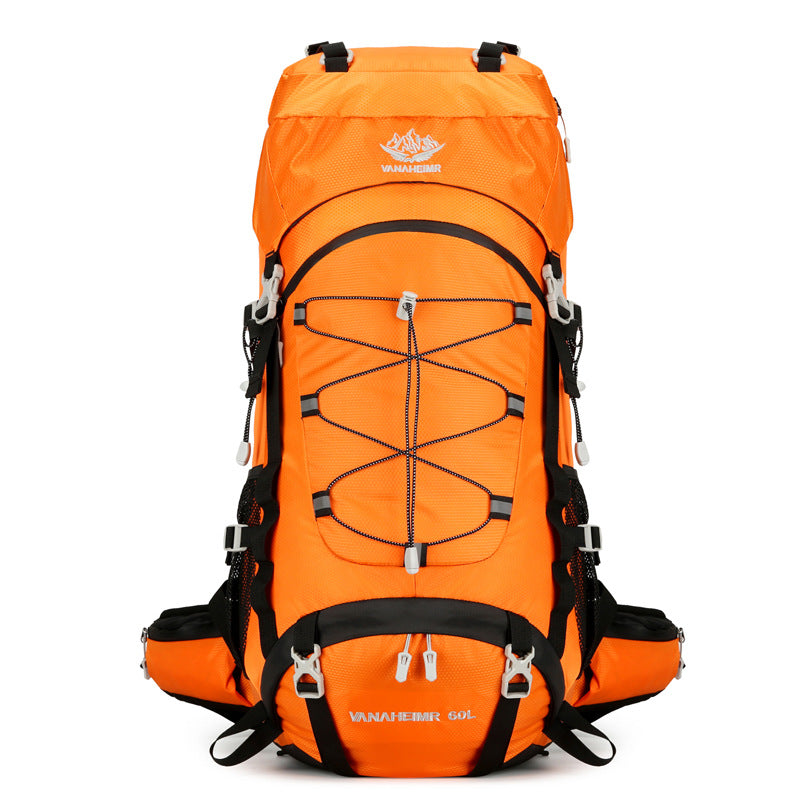 Load image into Gallery viewer, 60L Nylon Camping Backpack
