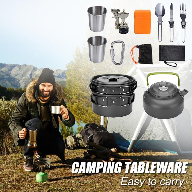 Load image into Gallery viewer, Portable camping cookerare &amp; stove
