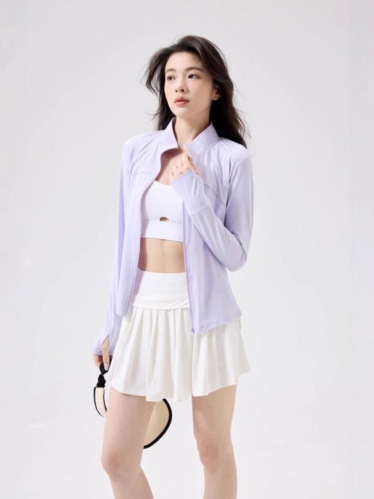 Nylon UPF Sun Protection Running Jacket