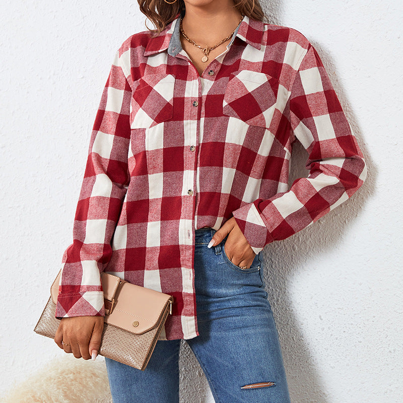 Load image into Gallery viewer, Womens Flannel Shirt
