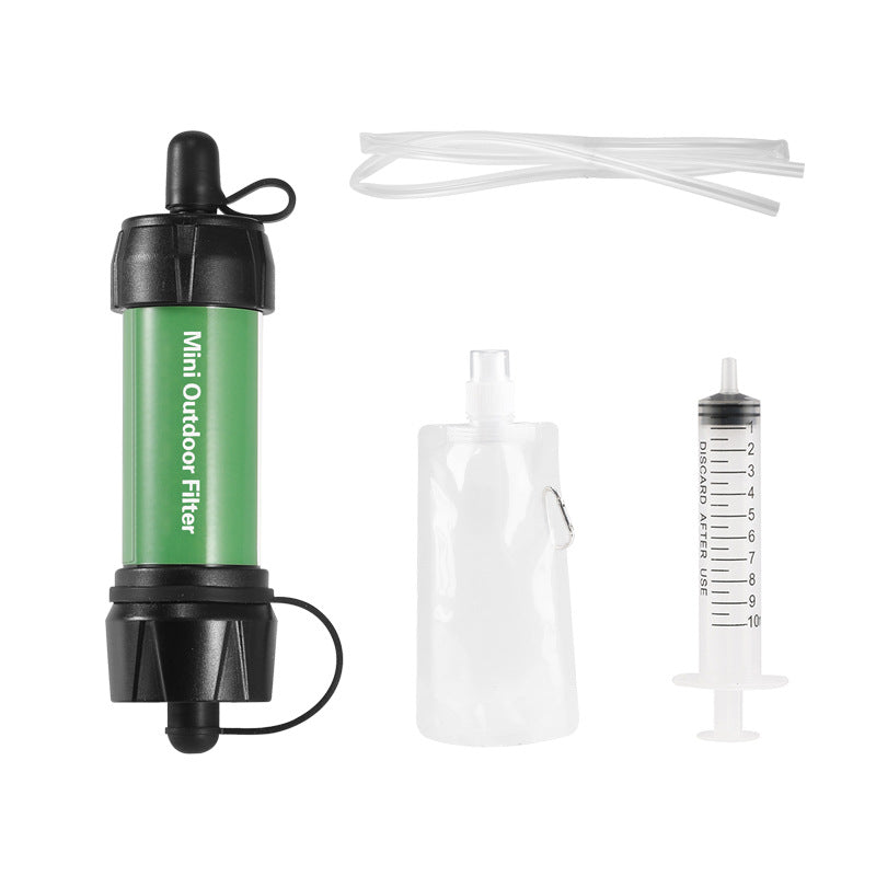 Load image into Gallery viewer, Portable Outdoor Water Filter Purifier Straw
