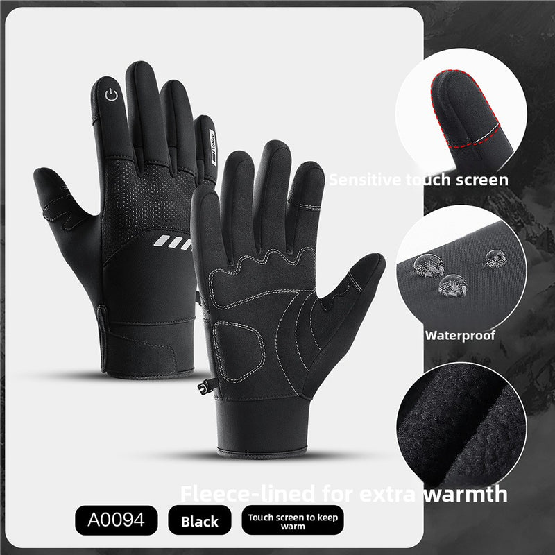 Load image into Gallery viewer, Thick and warm fleece gloves for Outdoor Activities
