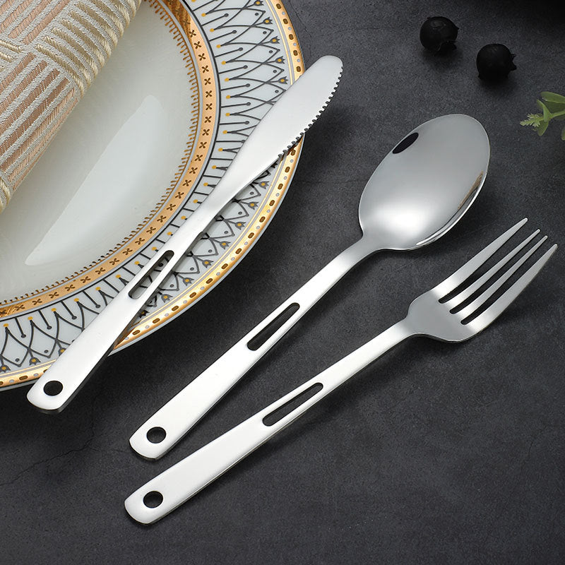 Load image into Gallery viewer, Outdoor knife, fork and spoon Western tableware set
