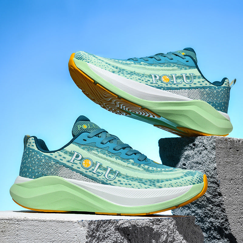 Load image into Gallery viewer, Carbon Plate Running Shoes Breathable Mesh Sports Shoes

