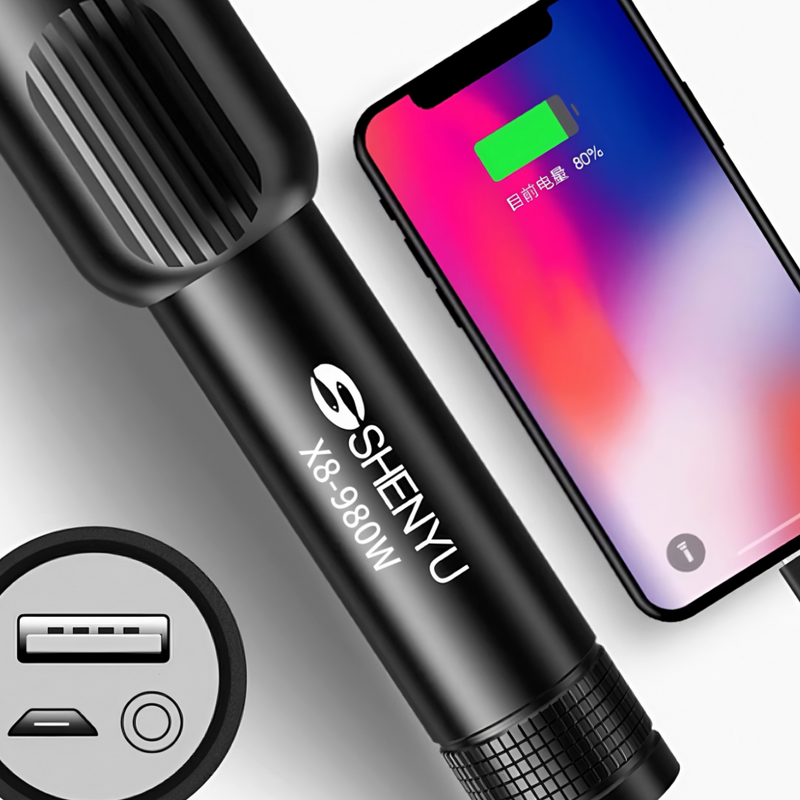 Load image into Gallery viewer, Rechargeable LED Flashlight
