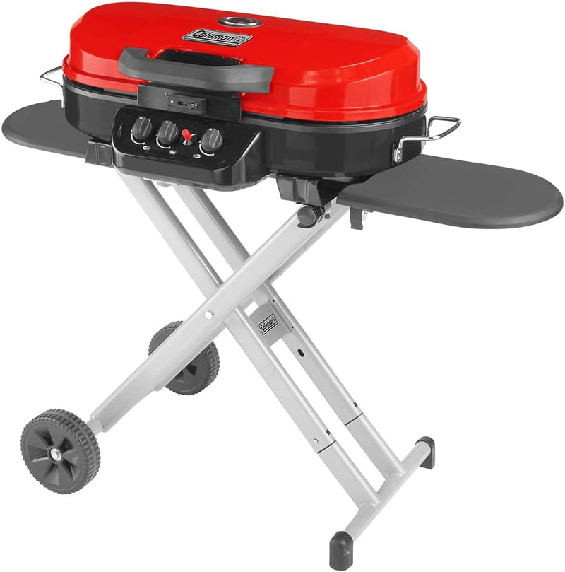 Load image into Gallery viewer, Roadtrip 285 Portable Stand-Up Propane Grill, Gas Grill with 3 Adjustable Burners &amp; Instastart Push-Button Ignition
