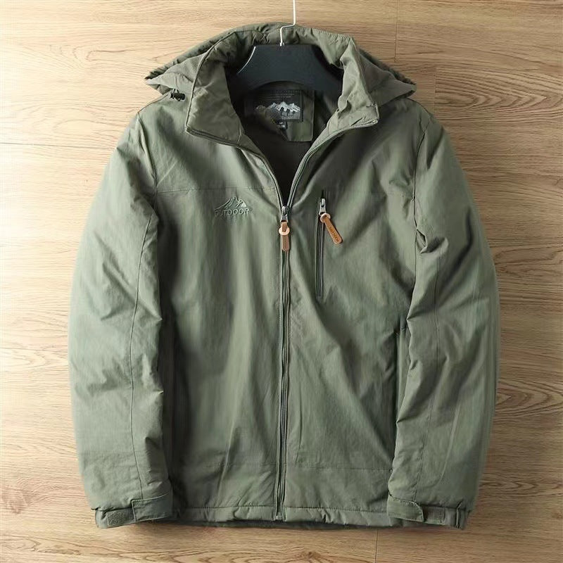 Load image into Gallery viewer, Mens Fleece Lined Outdoor Jacket
