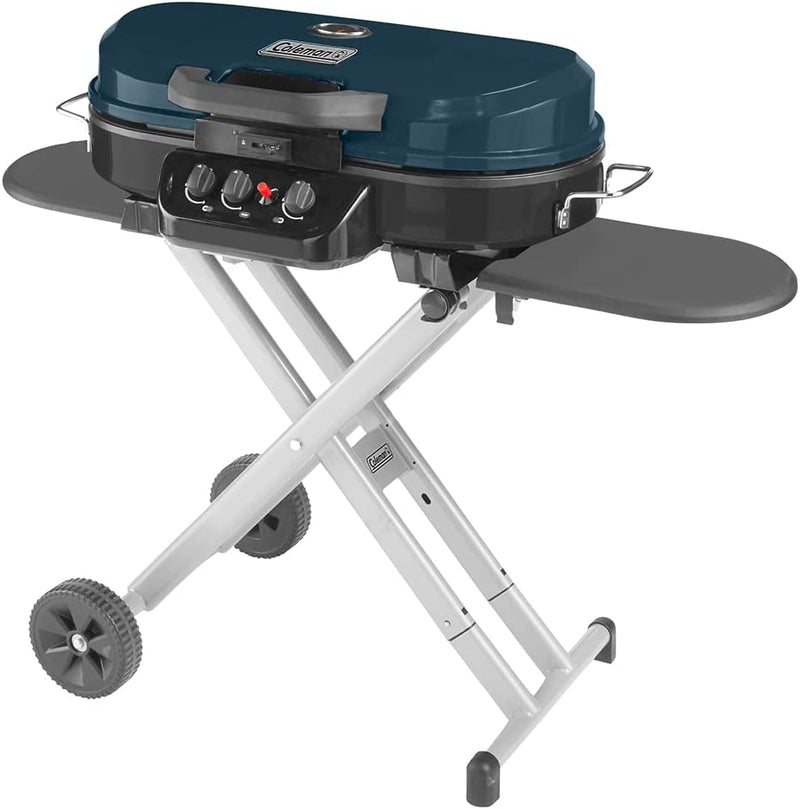 Load image into Gallery viewer, Roadtrip 285 Portable Stand-Up Propane Grill, Gas Grill with 3 Adjustable Burners &amp; Instastart Push-Button Ignition
