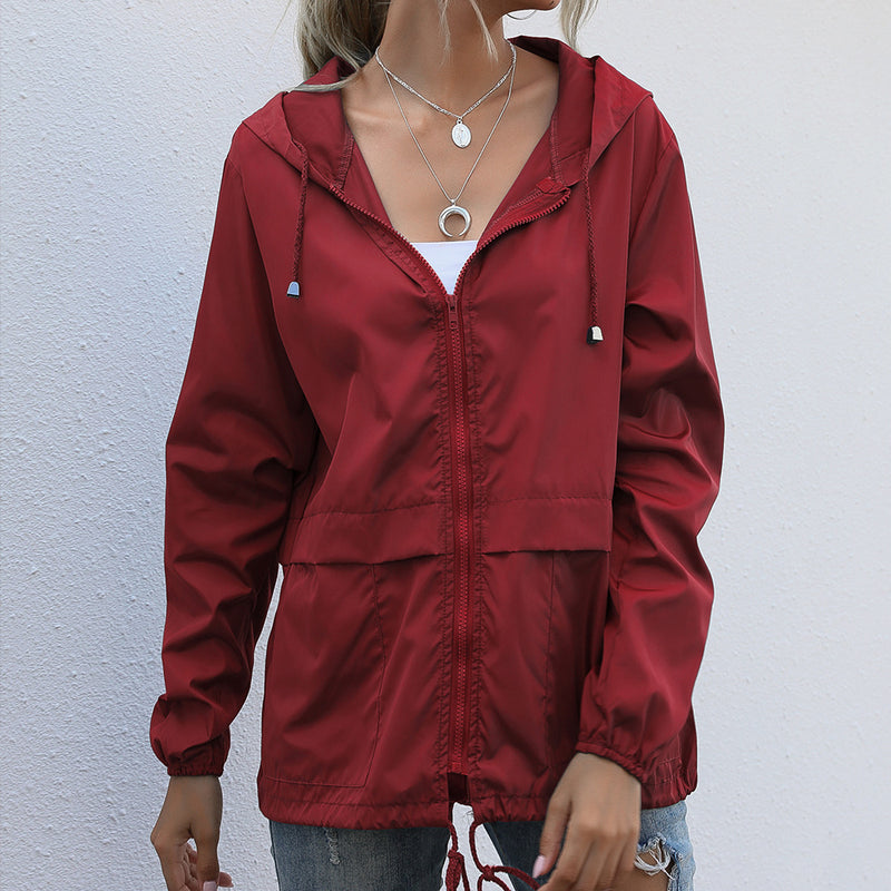 Load image into Gallery viewer, Lightweight Zipper Hoodie Jacket
