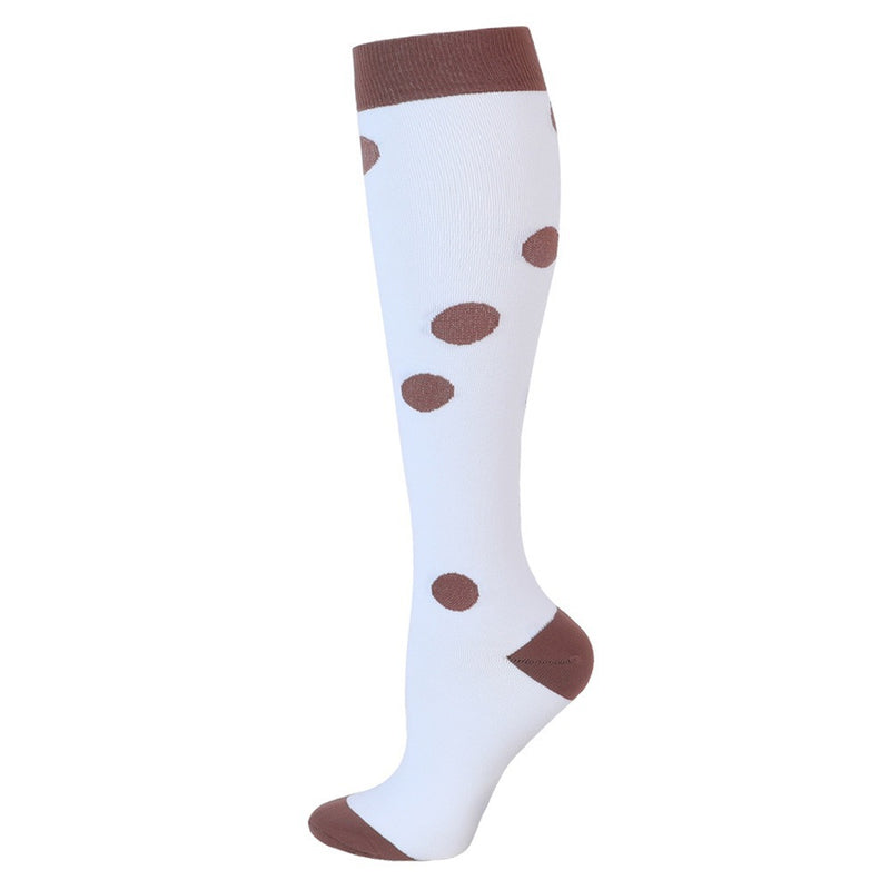Load image into Gallery viewer, Floral Pattern Sports Compression Socks 200N Support
