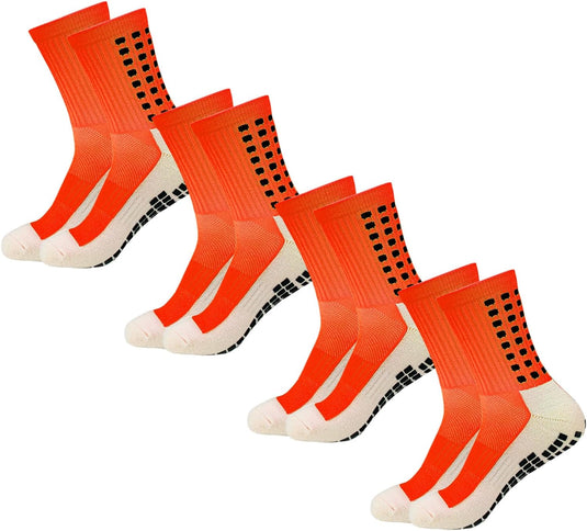 Grip Non Slip Sports and outdoor socks, 4 Pair