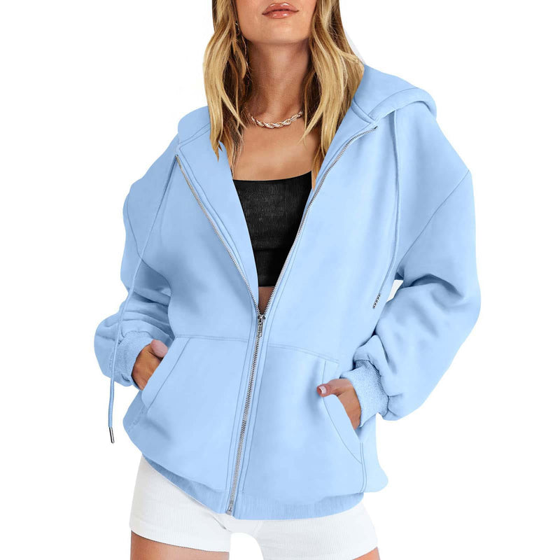 Load image into Gallery viewer, Casual Drawstring Hoodie with Pockets
