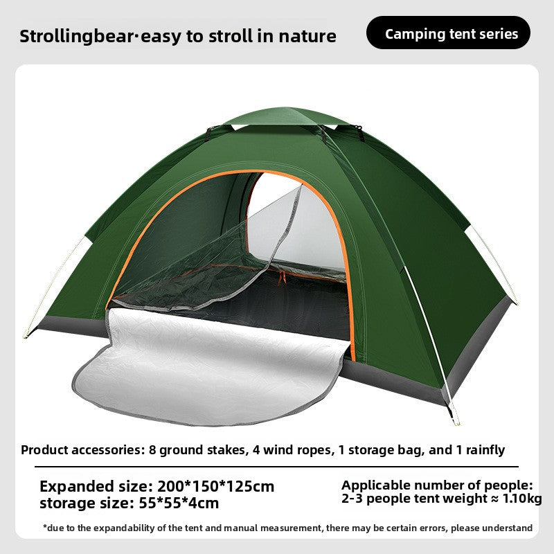 Load image into Gallery viewer, Automatic Pop Up Camping Tent with Sun Protection
