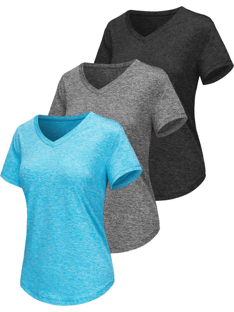 Load image into Gallery viewer, Women's Quick-Dry V-Neck Sports Shirts
