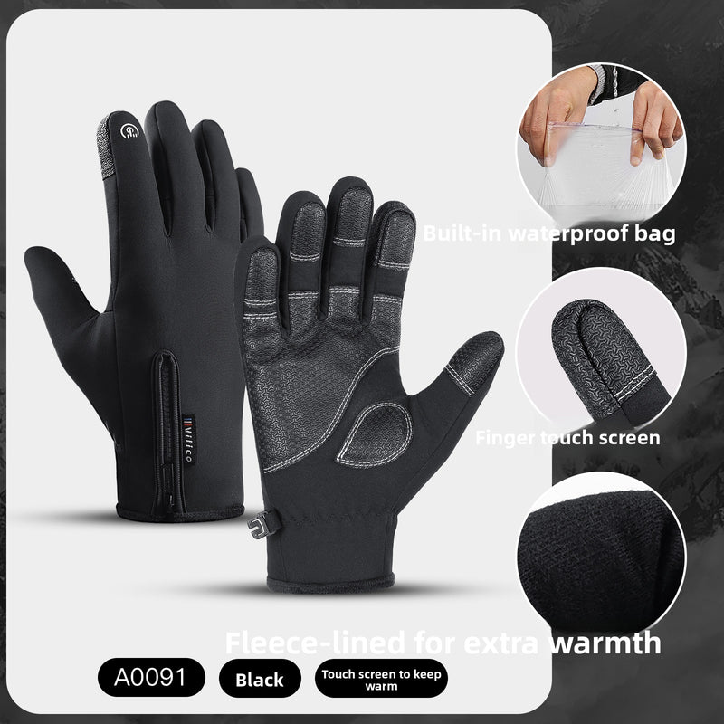 Load image into Gallery viewer, Thick and warm fleece gloves for Outdoor Activities
