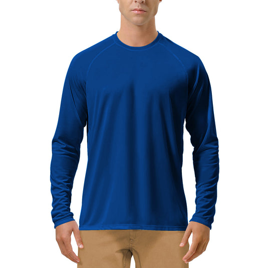 Sun-protective long-sleeved stretch garment
