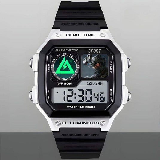 Digital Sports Watch with Alarm Calendar