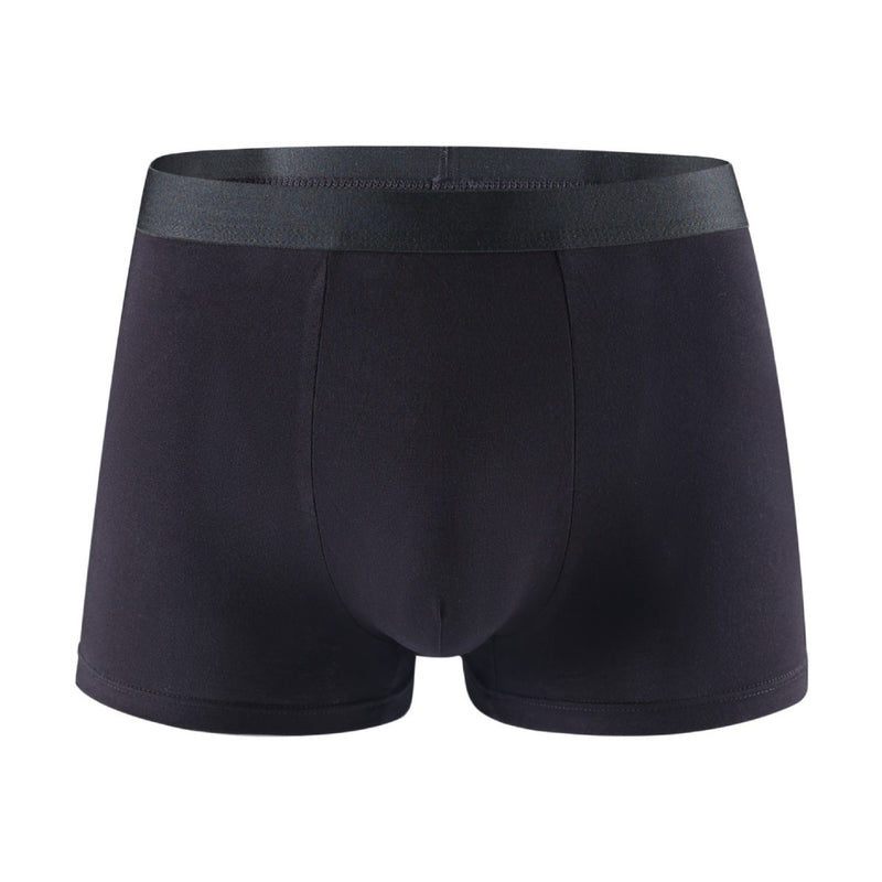 Load image into Gallery viewer, Solid color simple bamboo fiber men's underwear
