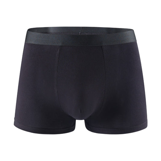 Solid color simple bamboo fiber men's underwear