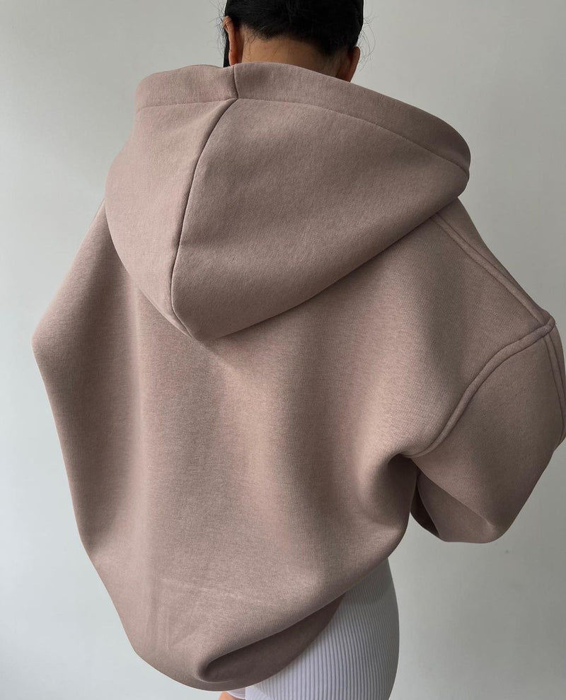 Load image into Gallery viewer, Thick-fabric hooded long-sleeved versatile hoodie
