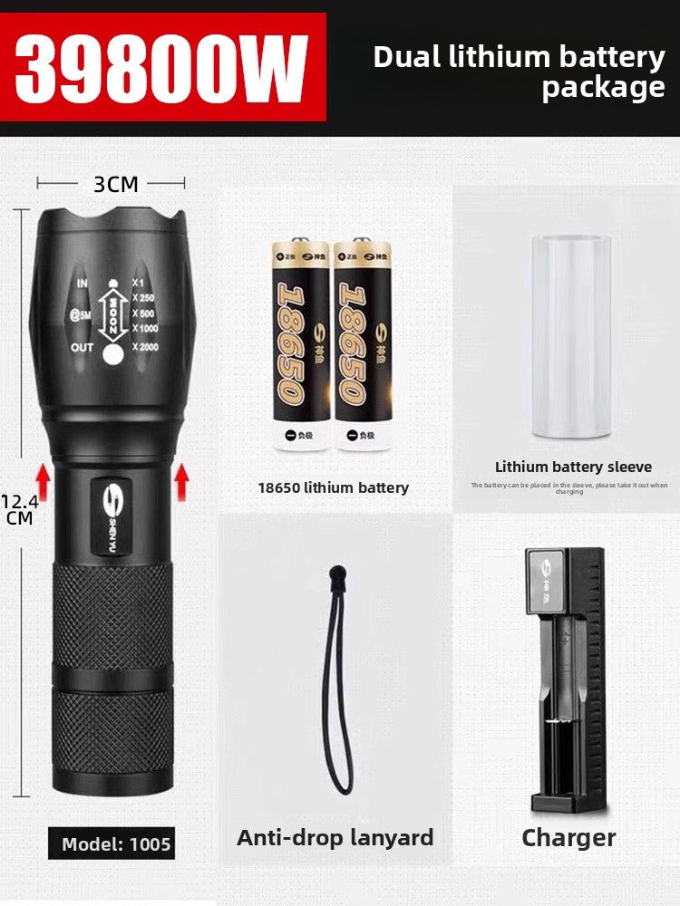 Load image into Gallery viewer, Rechargeable LED Flashlight
