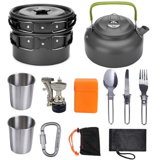 Portable camping cookerare & stove