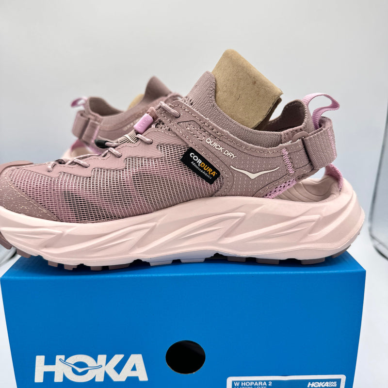 Load image into Gallery viewer, Hoka Hopara 2 Women’s Hiking Shoes in Quartzite / Cosmic Pearl
