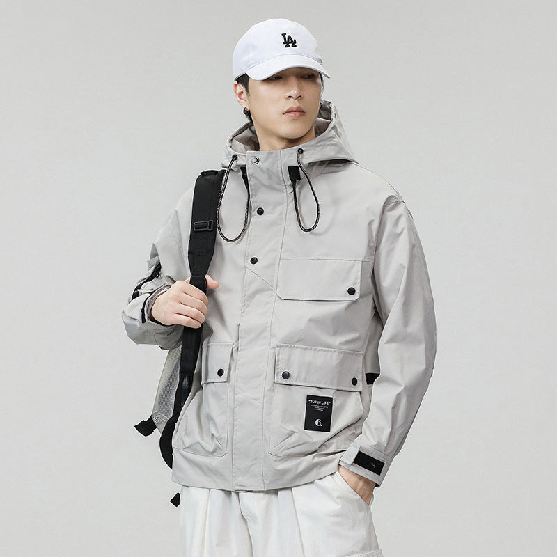 Load image into Gallery viewer, Hooded Waterproof Jacket
