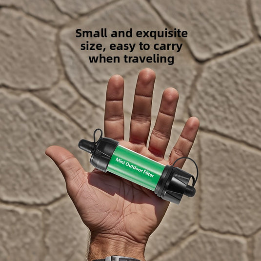 Portable Outdoor Water Filter Purifier Straw