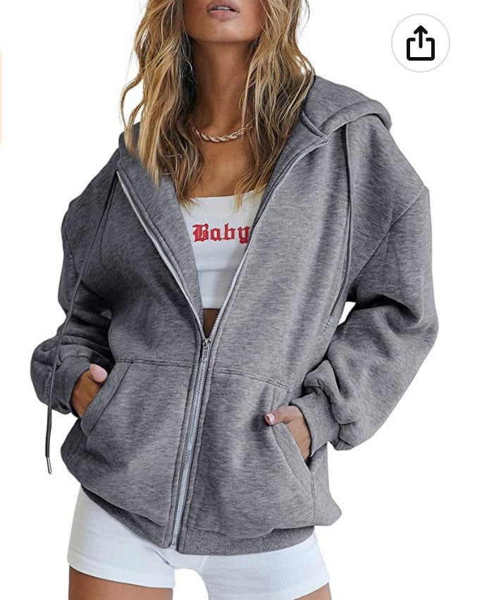 Load image into Gallery viewer, Casual Drawstring Hoodie with Pockets
