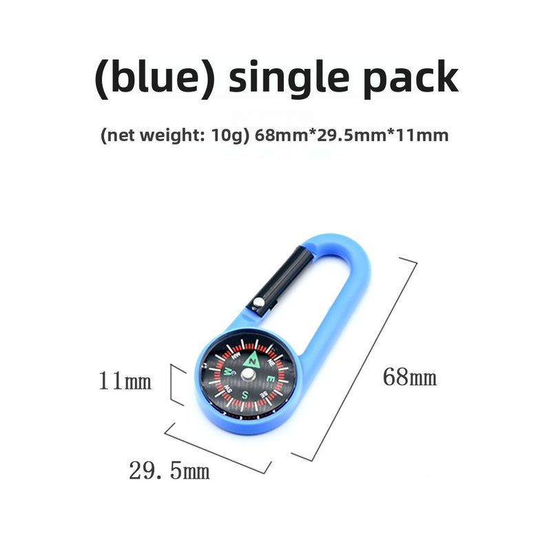 Load image into Gallery viewer, Outdoor Carabiner Compass
