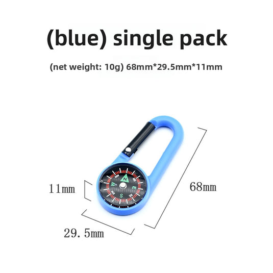 Outdoor Carabiner Compass