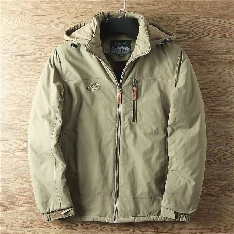 Load image into Gallery viewer, Mens Fleece Lined Outdoor Jacket
