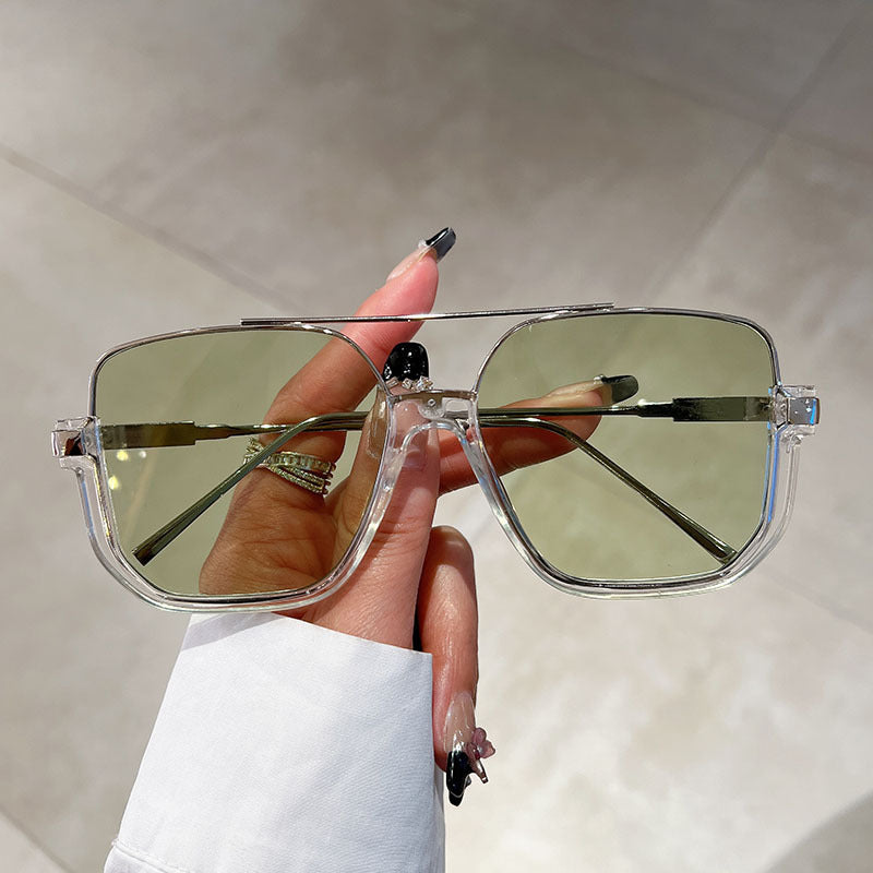 Load image into Gallery viewer, Anti-glare half-frame sunglasses
